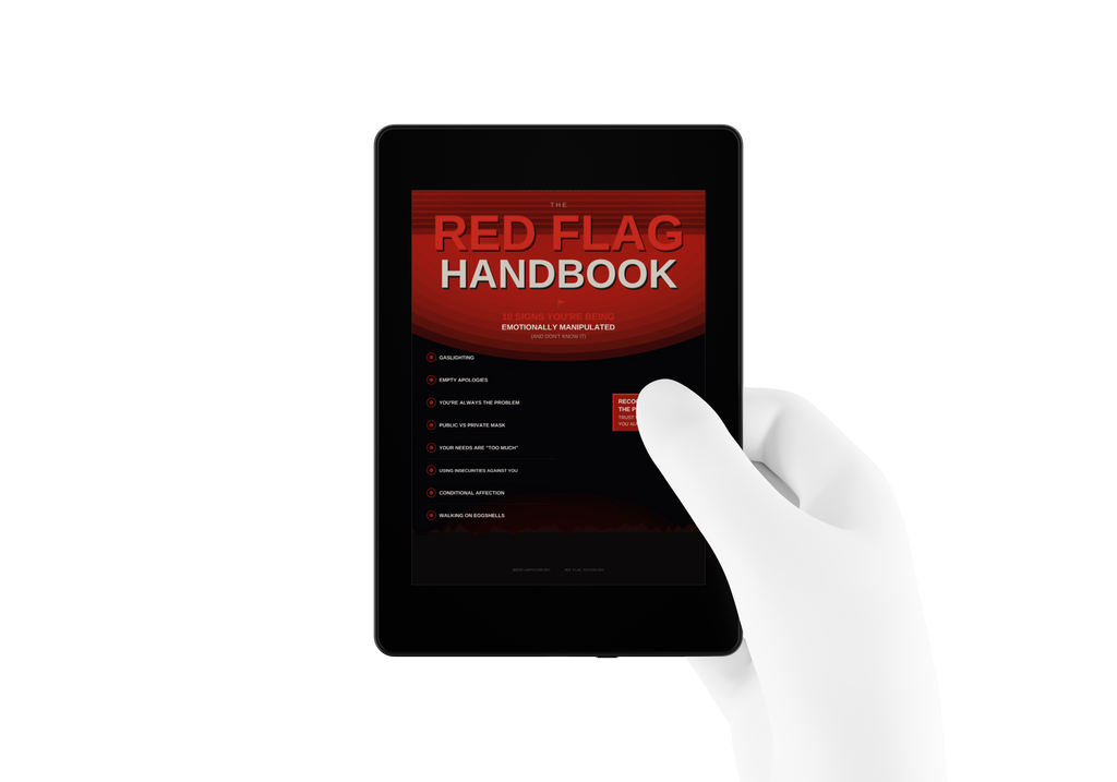 The Red Flag Handbook: 10 Signs You’re Being Emotionally Manipulated (And Don’t Know It) - [Instant Ebook Access]