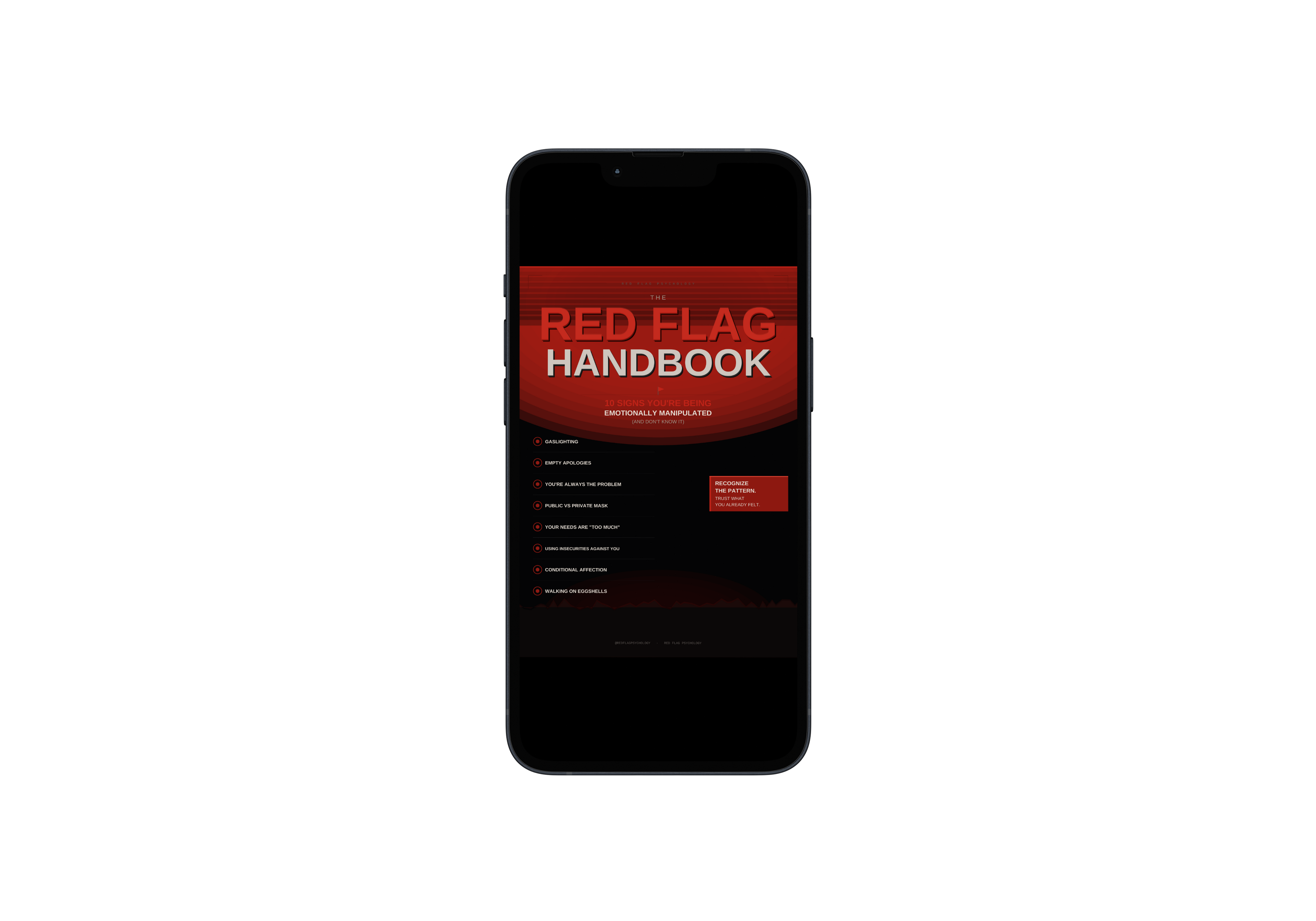 The Red Flag Handbook: 10 Signs You’re Being Emotionally Manipulated (And Don’t Know It) - [Instant Ebook Access]