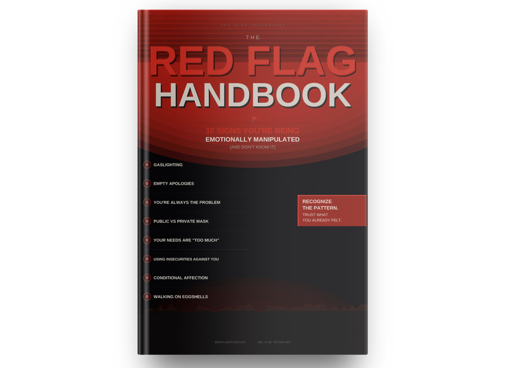 The Red Flag Handbook: 10 Signs You’re Being Emotionally Manipulated (And Don’t Know It) - [Instant Ebook Access]