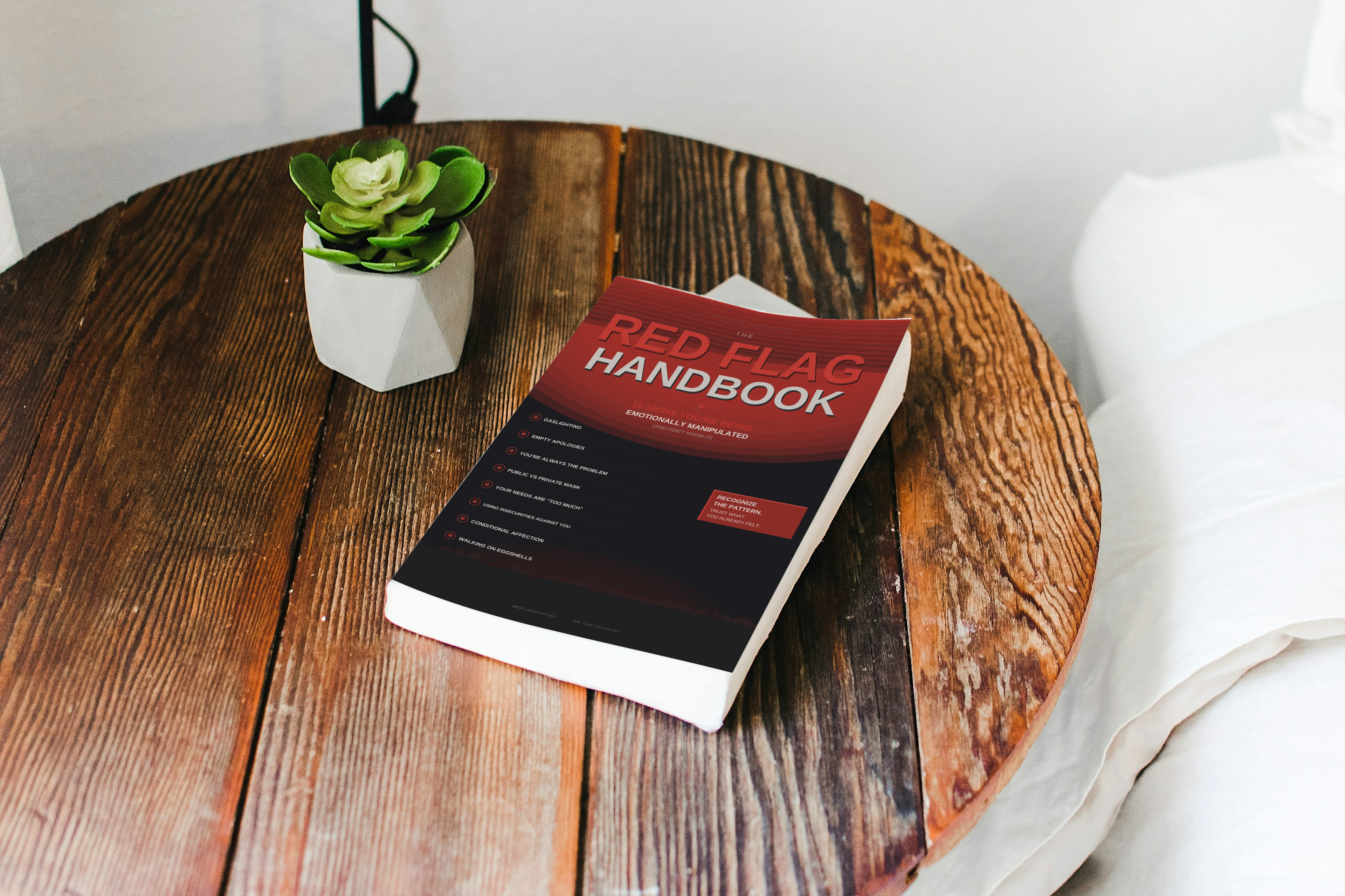The Red Flag Handbook: 10 Signs You’re Being Emotionally Manipulated (And Don’t Know It) - [Instant Ebook Access]