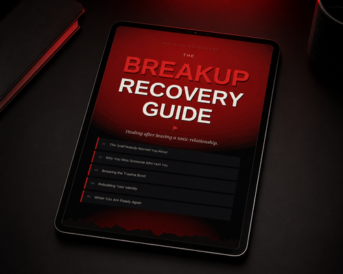 The Breakup Recovery Guide: Healing After Leaving a Toxic Relationship | Red Flag Psychology