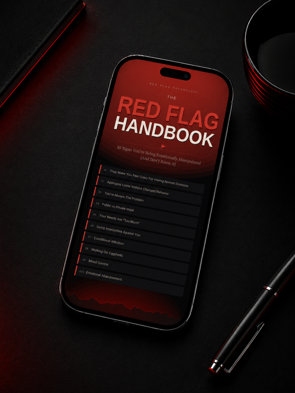 The Red Flag Handbook: 10 Signs You’re Being Emotionally Manipulated (And Don’t Know It) | Red Flag Psychology