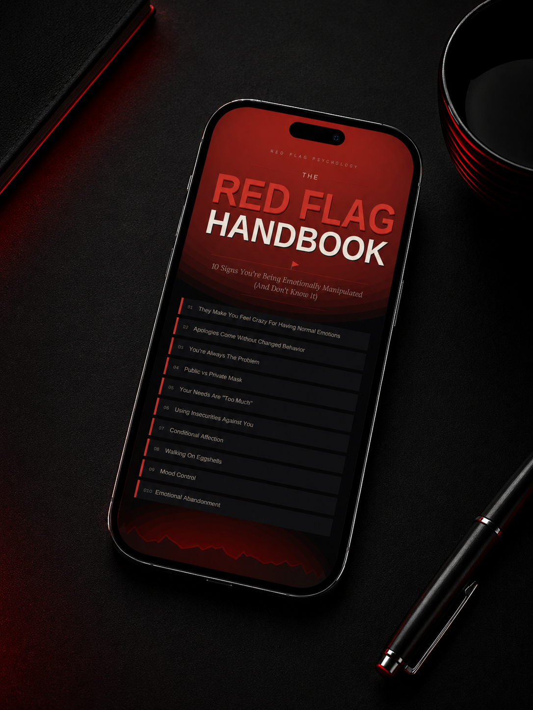 The Red Flag Handbook: 10 Signs You’re Being Emotionally Manipulated (And Don’t Know It) | Red Flag Psychology